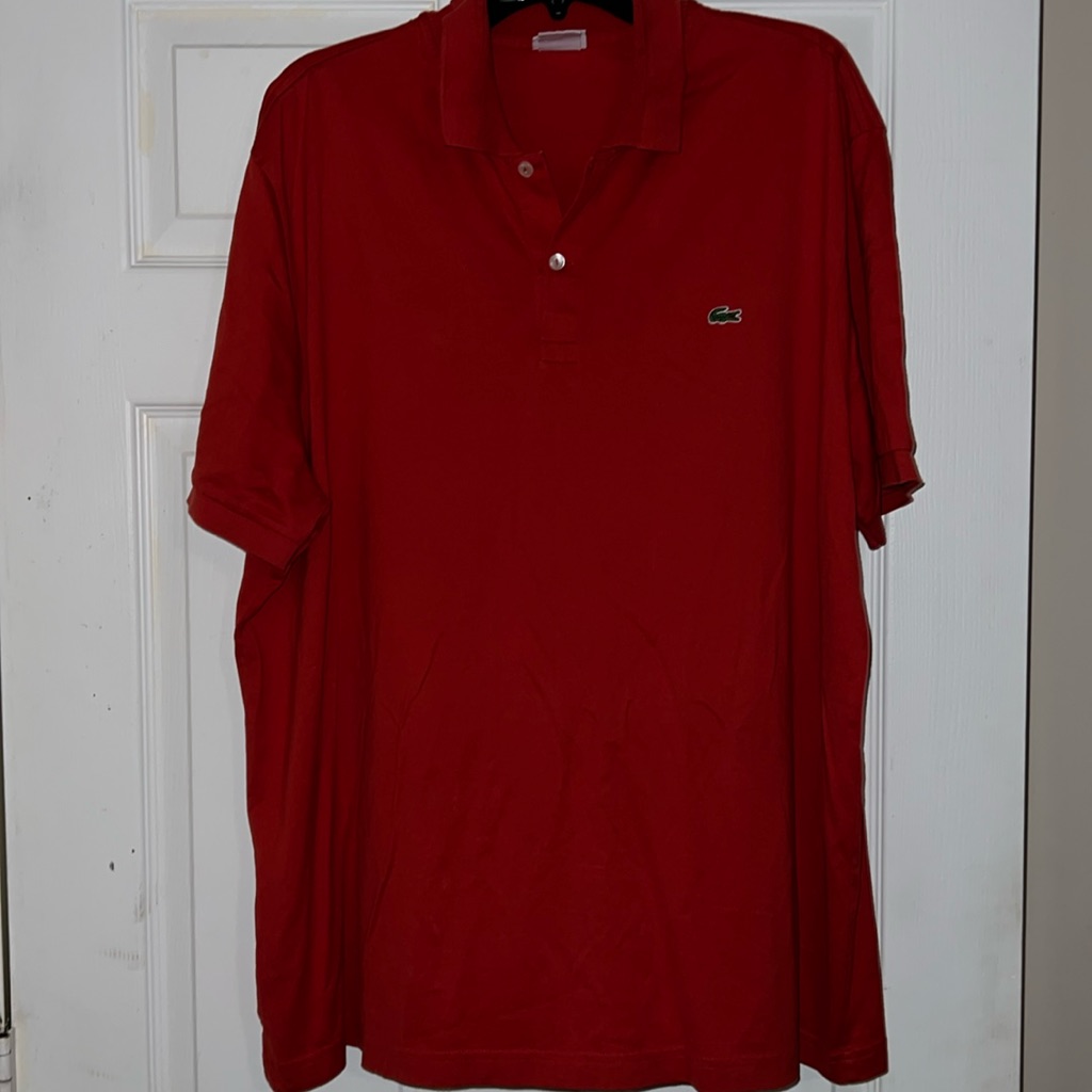 Lacoste Red Polo Shirt